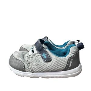 See Kai Run Basics Toddler Stryker Sneakers Size 9 Gray Blue Washable